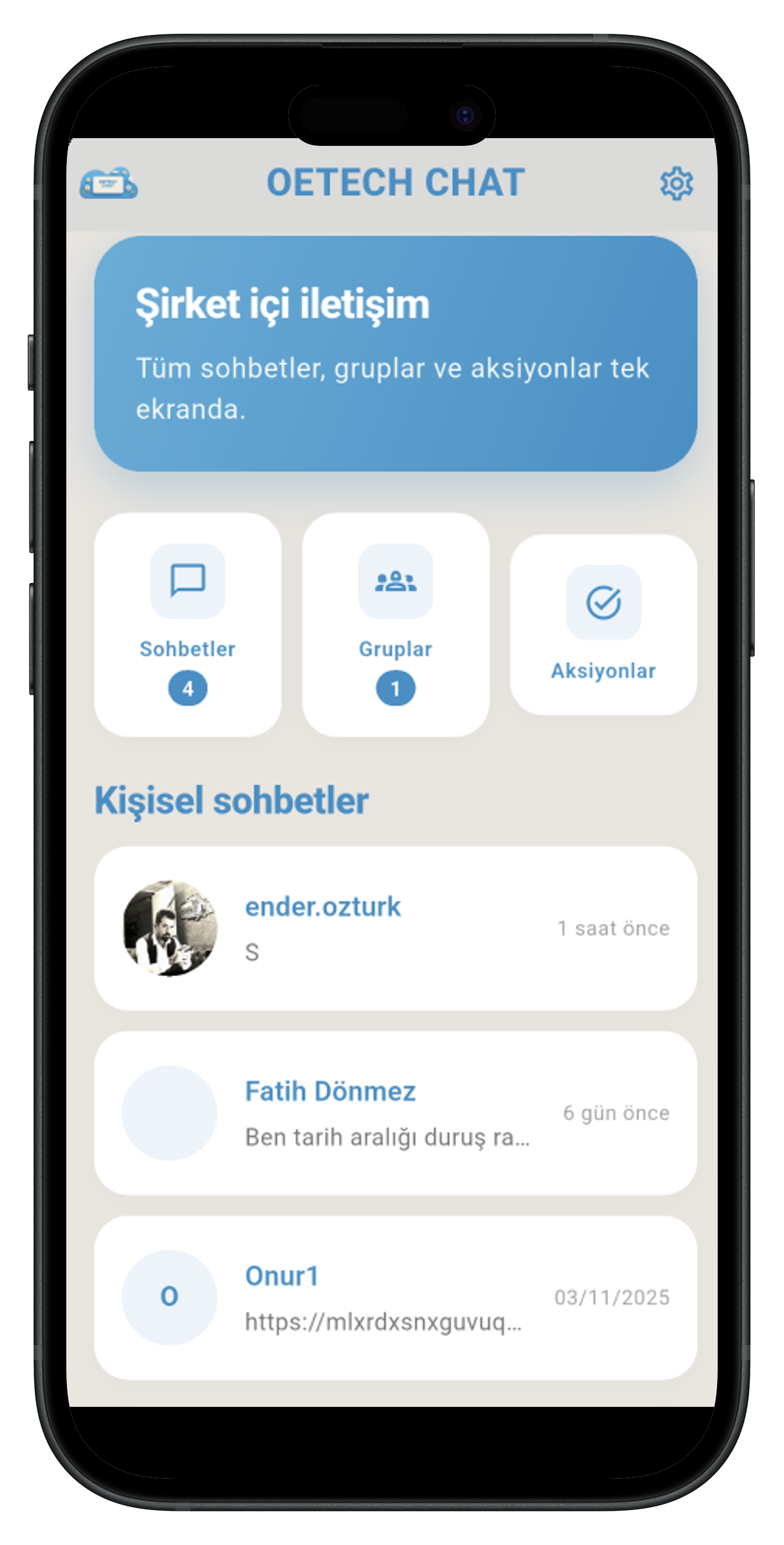 Oetech Chat screenshot 4